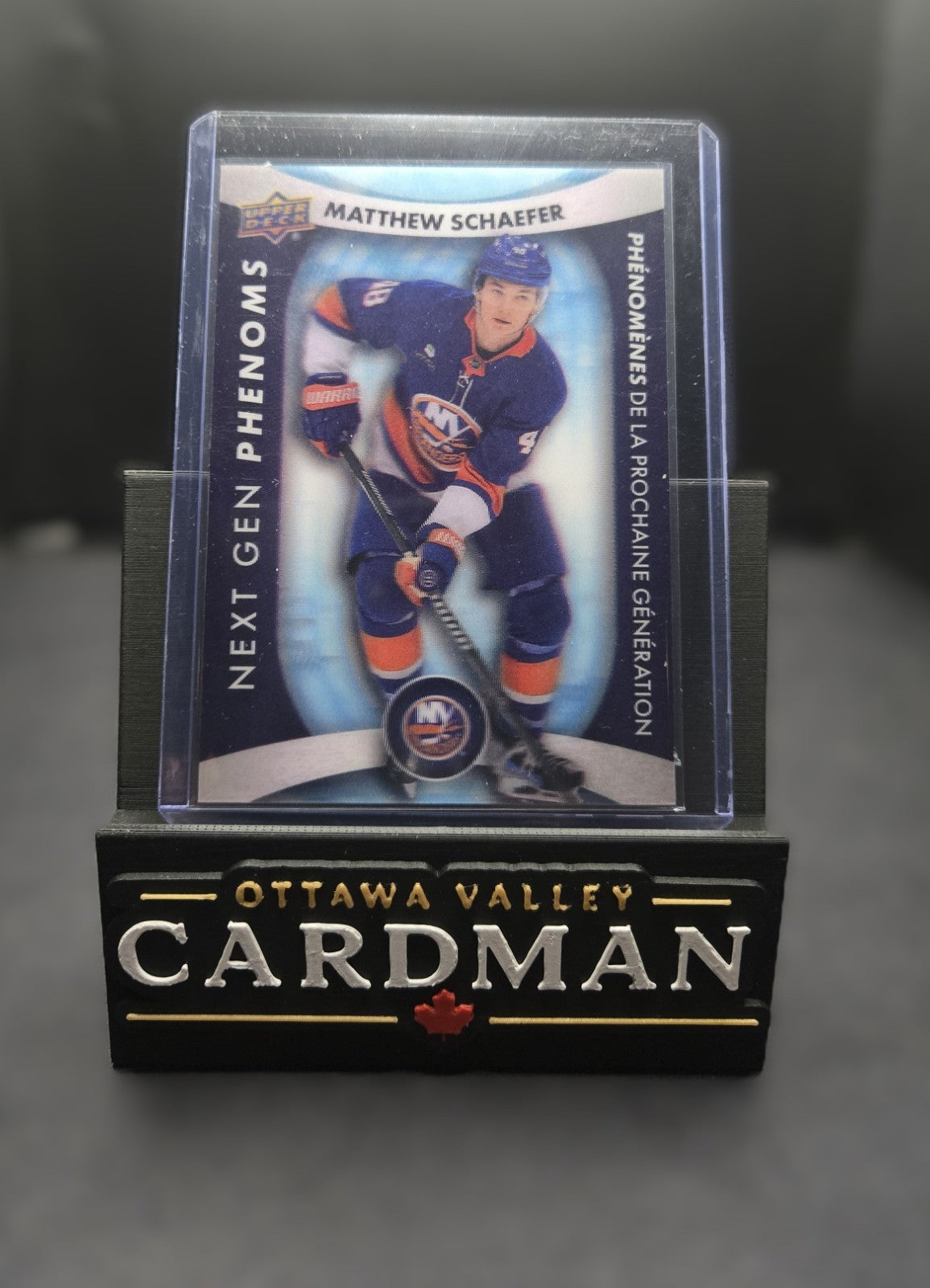 2026-27 Upper Deck Tim Hortons Matthew Schaefer Next Gen NG-3 Islanders