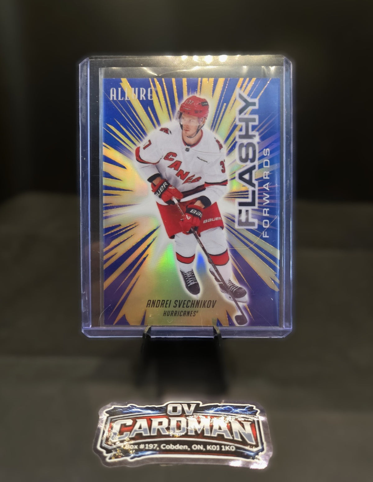 Andrei Svechnikov Young Guns, Jersey & Allure Flash Lot – Carolina Hurricanes