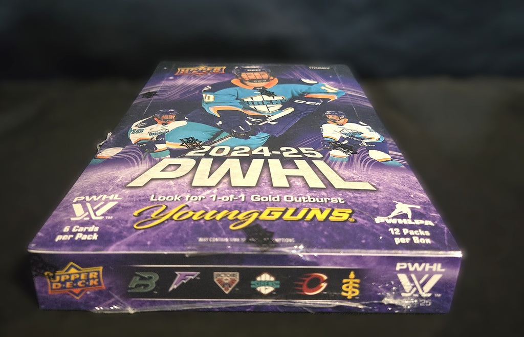 2024-25 Upper Deck PWHL Hockey Sealed Hobby Box 12 Packs Young Guns