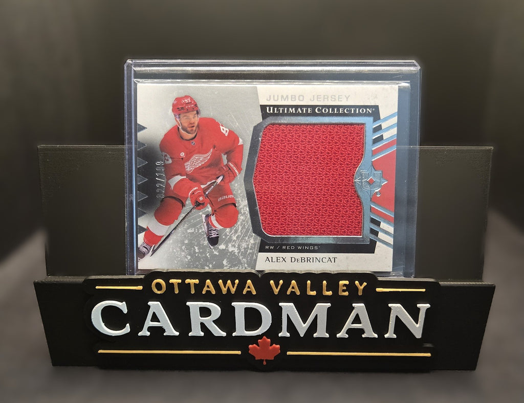 2025-26 Upper Deck Ultimate Alex DeBrincat Jumbo Jersey /199 Red Wings