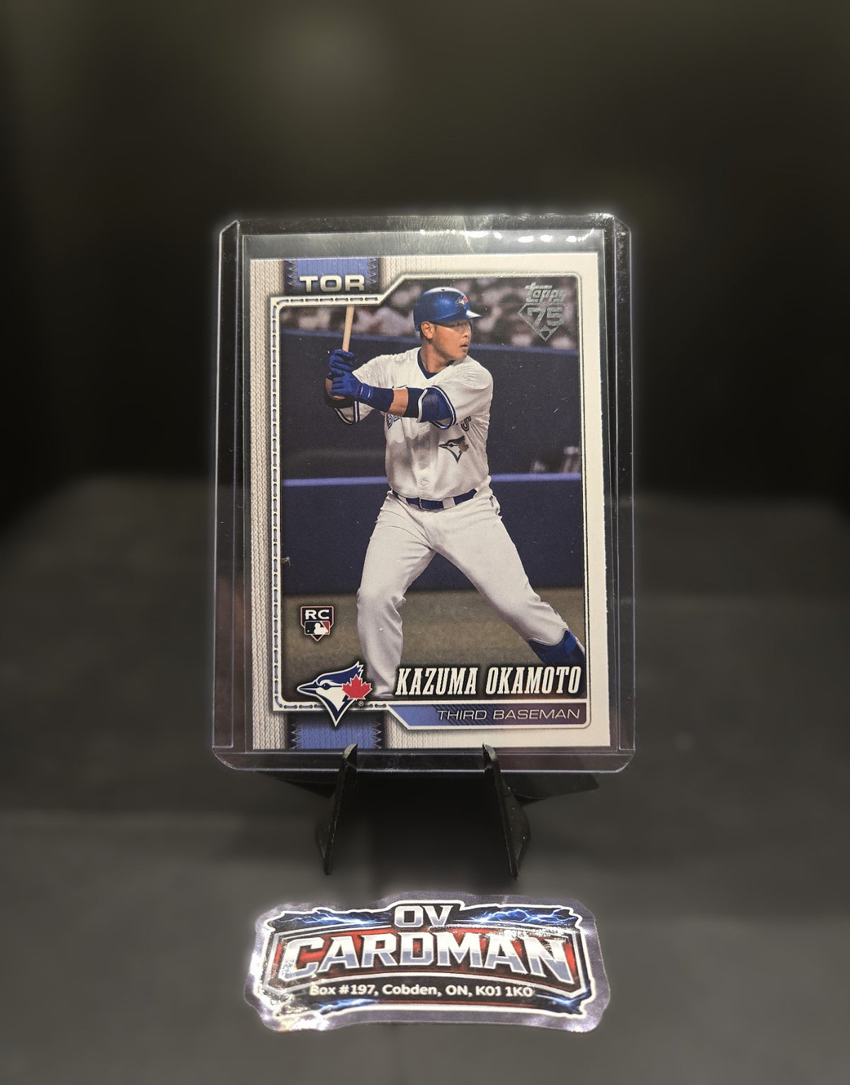 2026 Topps Basebal Series 2 Kazuma Okamoto - Toronto Blue Jays Rookie Card
