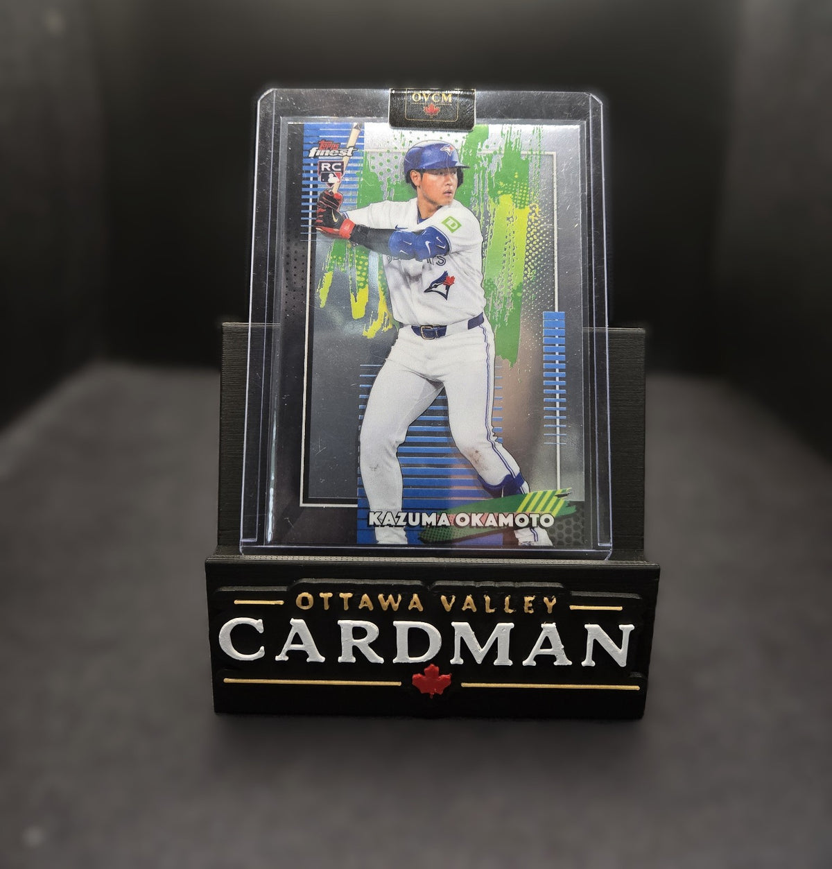 2026 Topps Finest Kazuma Okamoto Rookie RC #34 Toronto Blue Jays