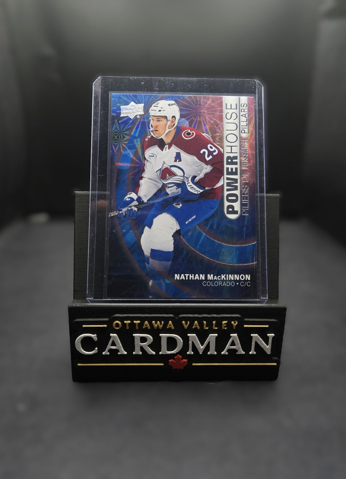 2026-27 Upper Deck Tim Hortons Nathan MacKinnon Powerhouse PO-3 Avalanche
