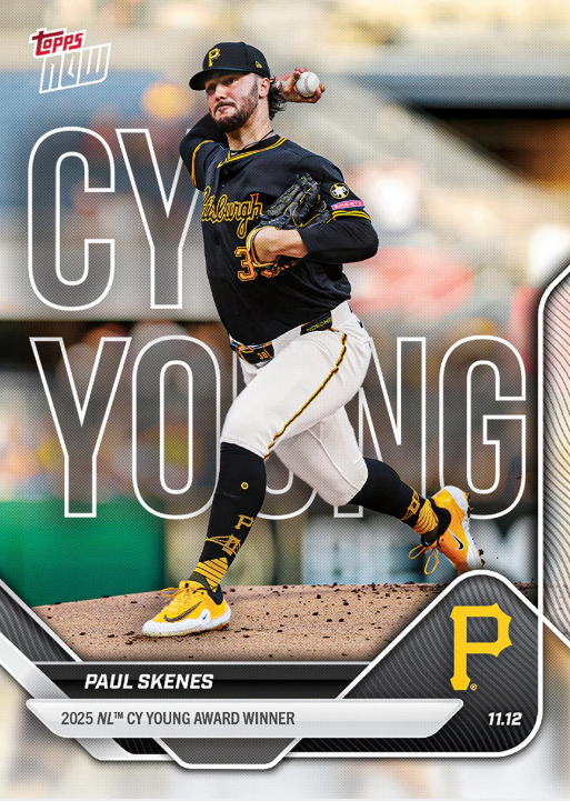 Paul Skenes - Topps Now Card #OS-4 Cy Young