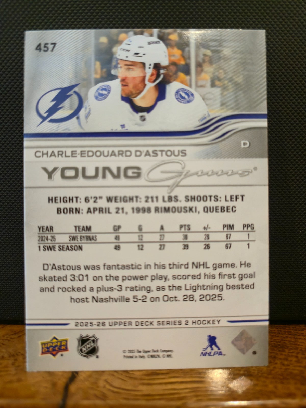2025-26 Upper Deck Young Guns Rookie Cards (RC) You Pick - Combo Ship