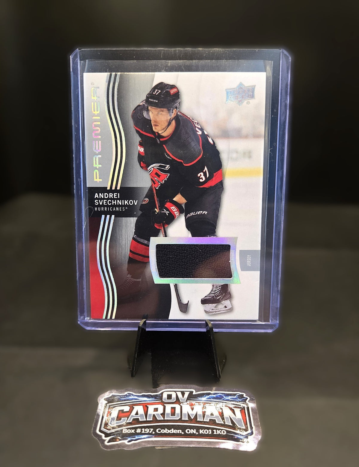 Andrei Svechnikov 2018-19 Young Guns RC, Clear Cut Auto Lot –Carolina Hurricanes