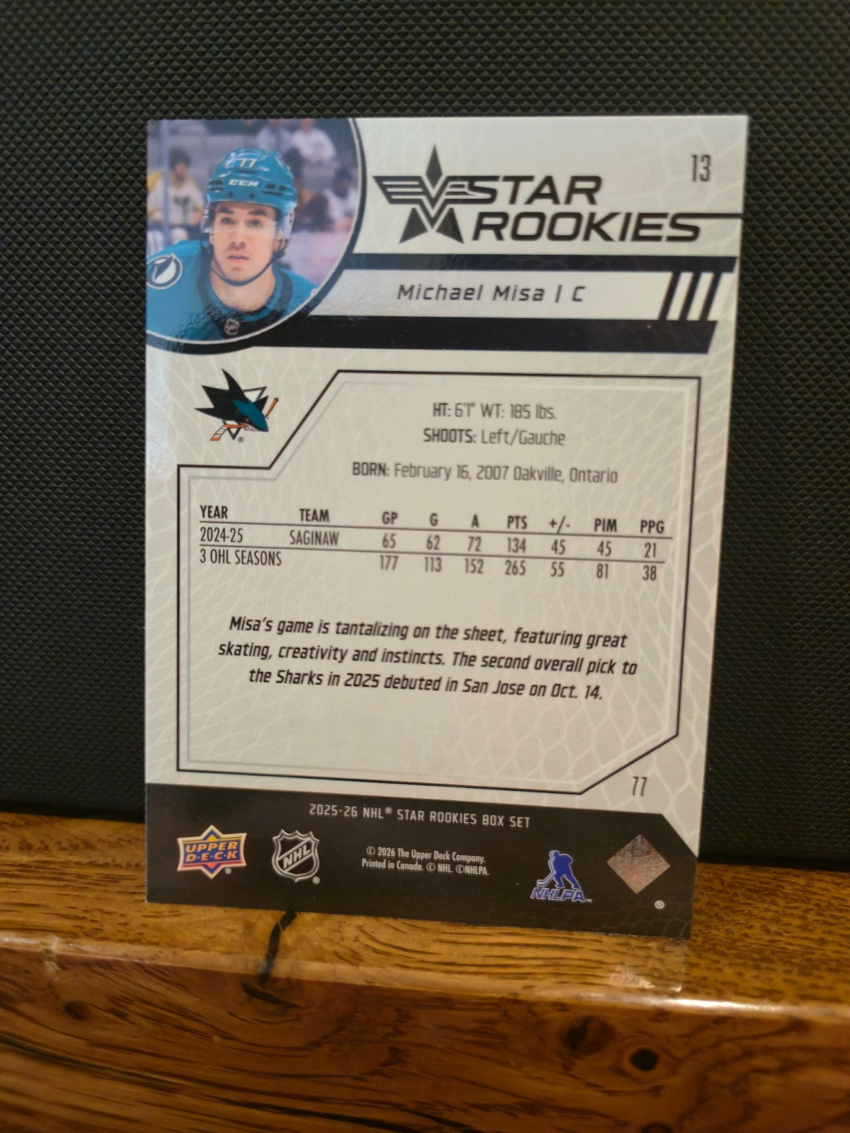 2025-26 Upper Deck Star Rookies YOU PICK Rookie Cards – Schaefer, Demidov + More