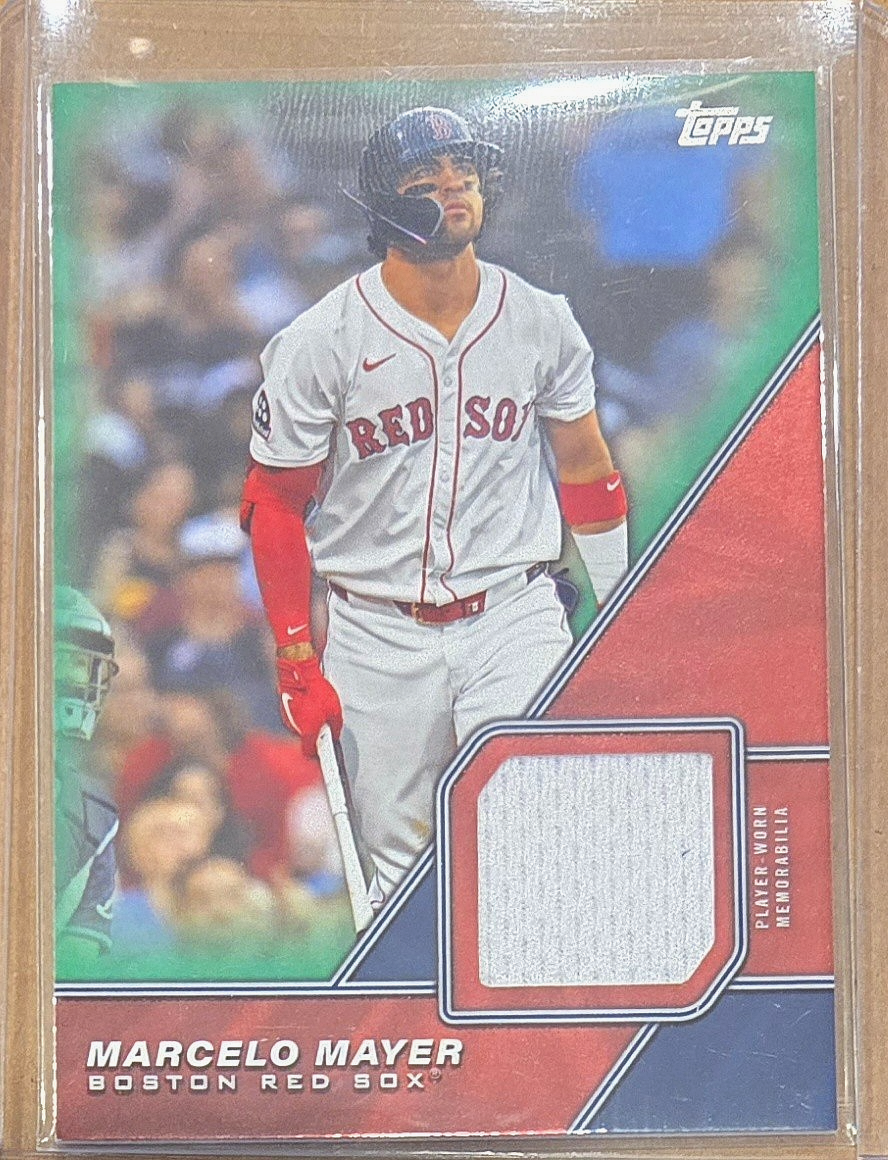 2026 Topps Series 1 - Major League Material Green 72/99 - Marcelo Mayer Red Sox