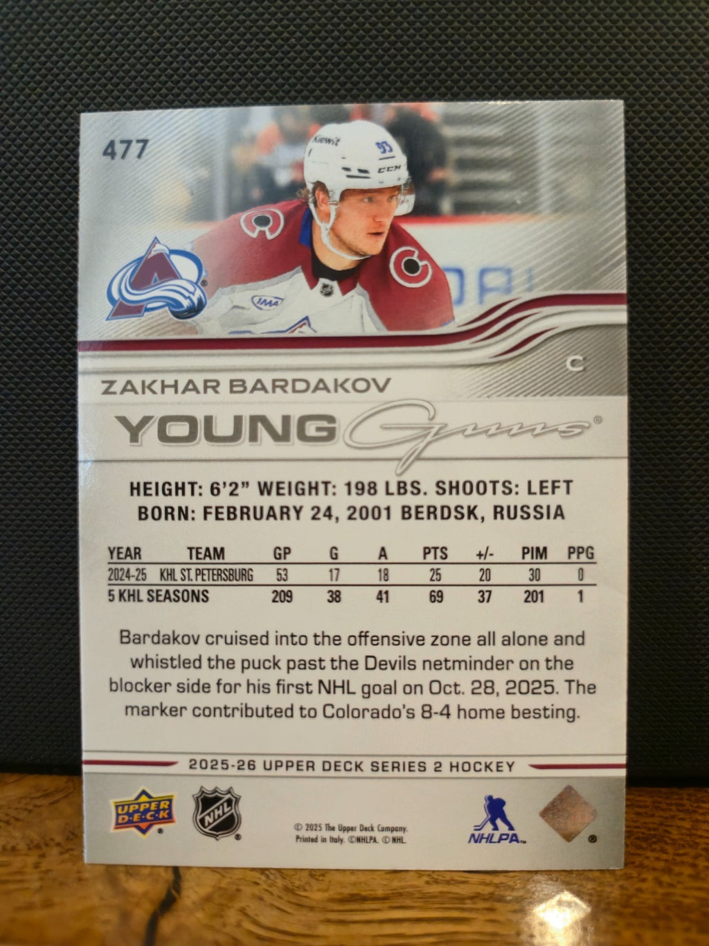 2025-26 Upper Deck Young Guns Rookie Cards (RC) You Pick - Combo Ship