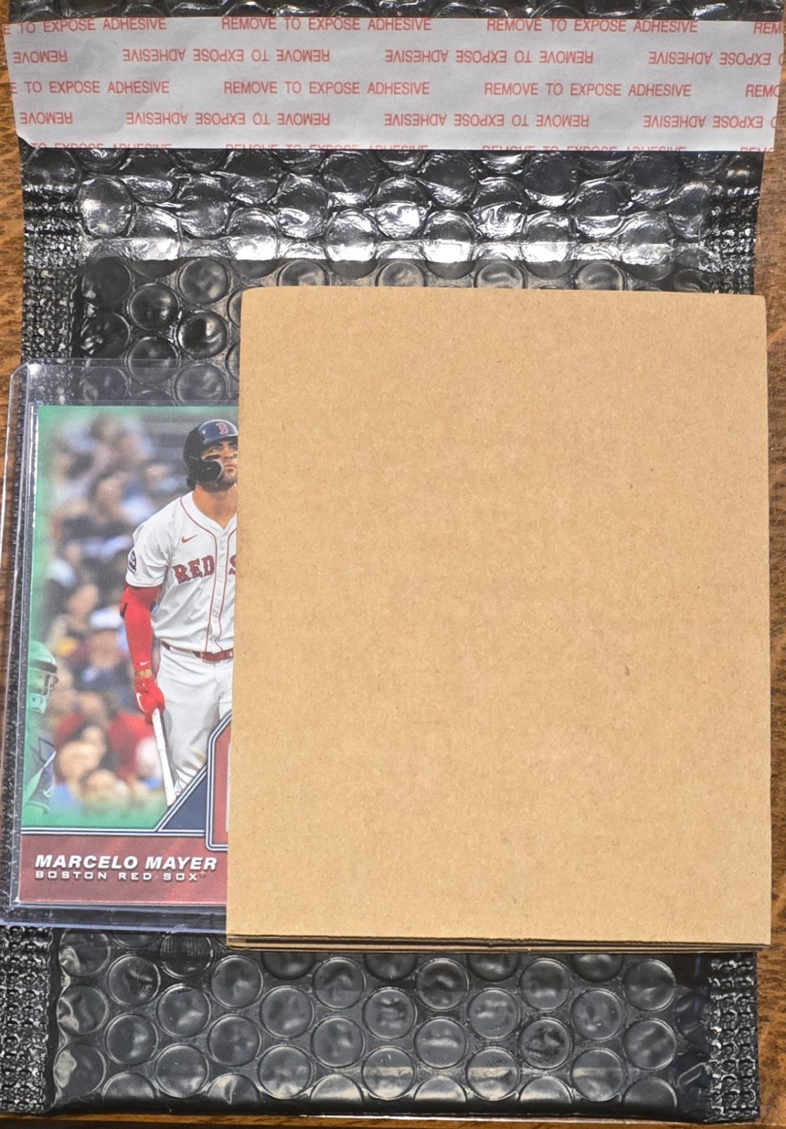 2026 Topps Series 1 - Major League Material Green 72/99 - Marcelo Mayer Red Sox