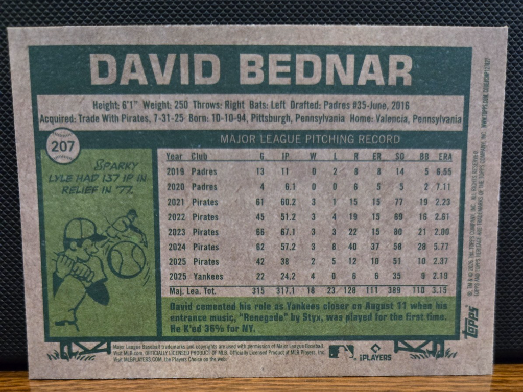 Topps Heritage Baseball 2026 - Silver Sparkle Parallel - You Pick