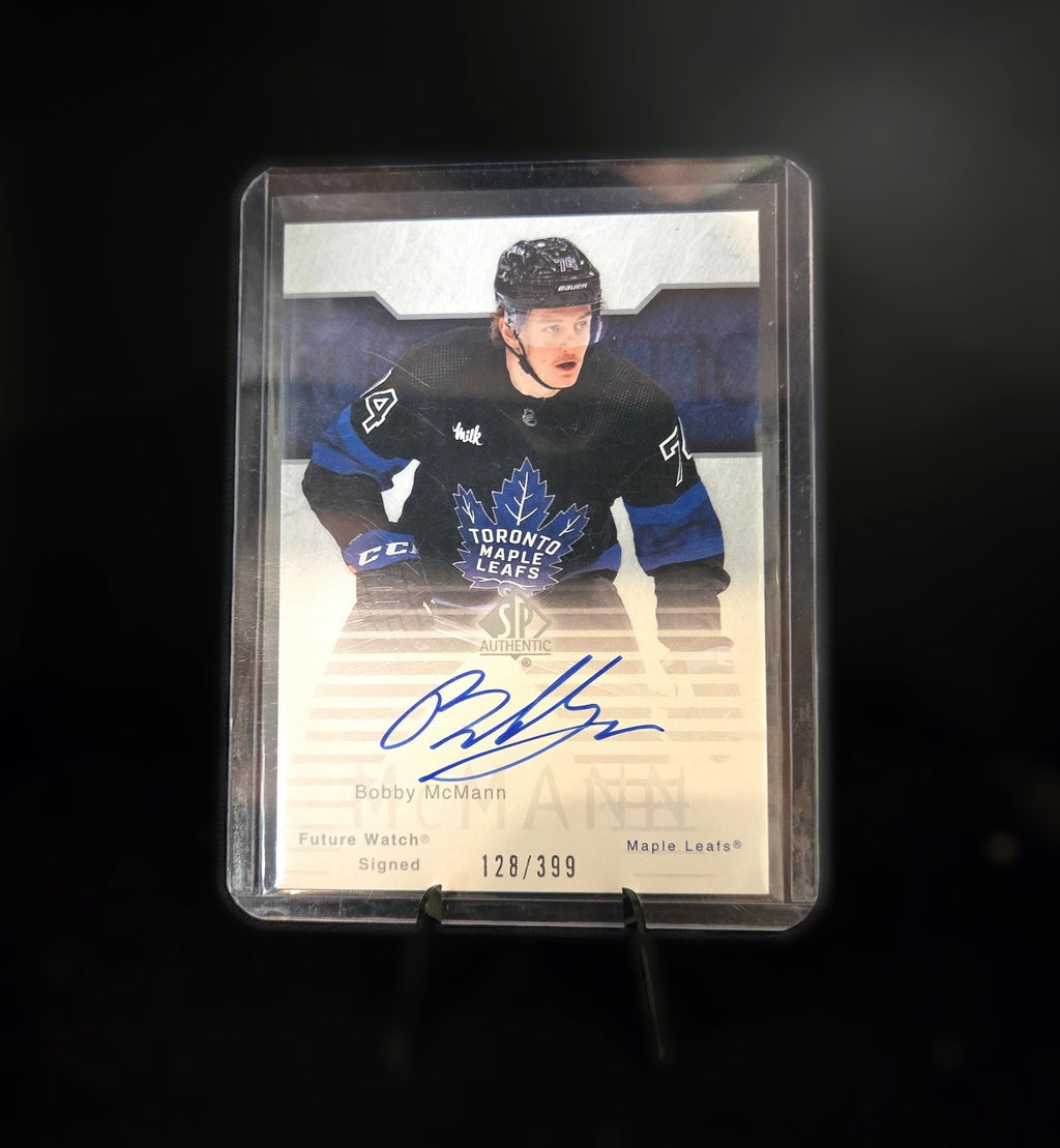 2023-24 Upper Deck Bobby McMann Young Guns + 2024-25 SPA Future Watch Auto /399
