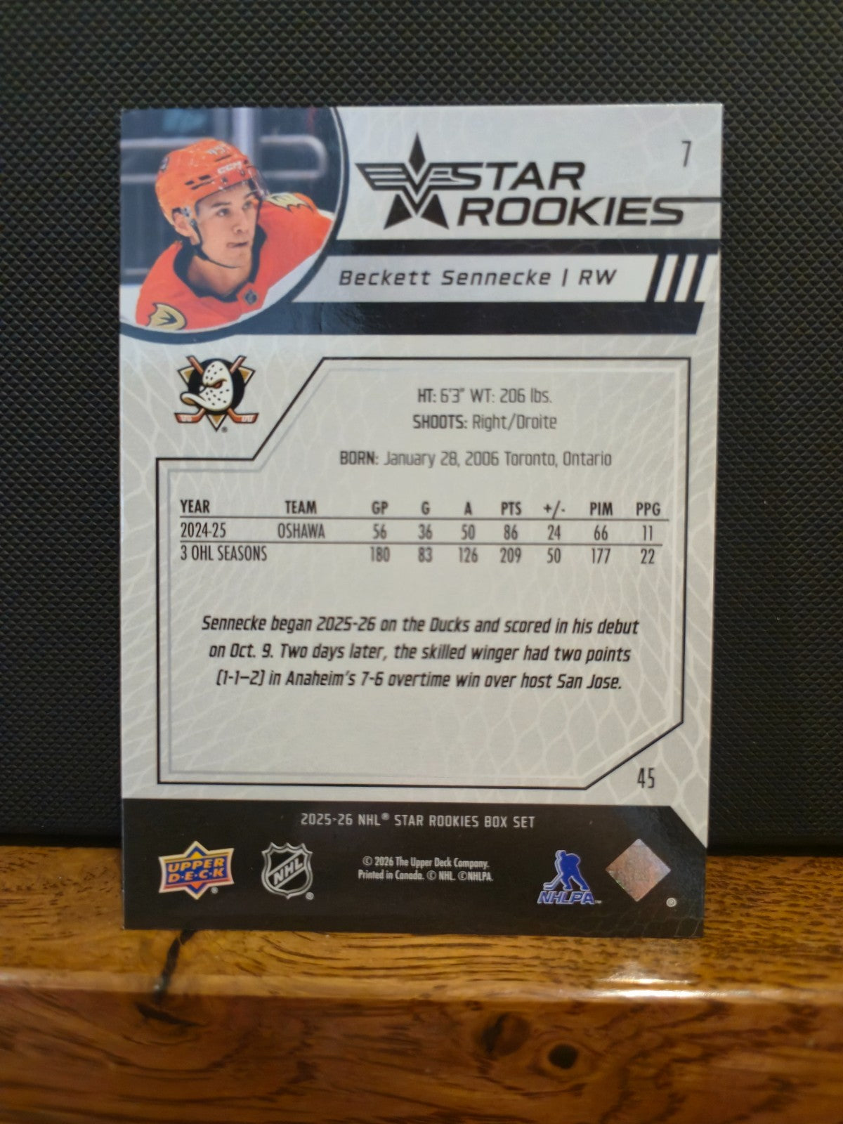 2025-26 Upper Deck Star Rookies YOU PICK Rookie Cards – Schaefer, Demidov + More