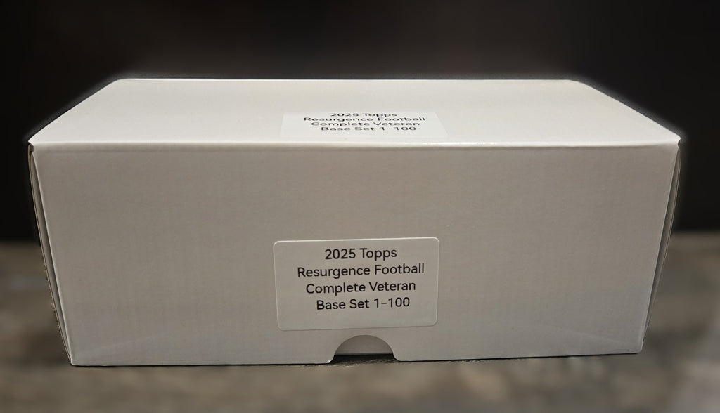 2025 Topps Resurgence Football Complete Veteran Base Set 1-100
