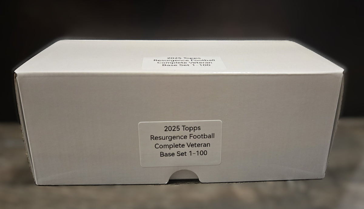 2025 Topps Resurgence Football Complete Veteran Base Set 1-100