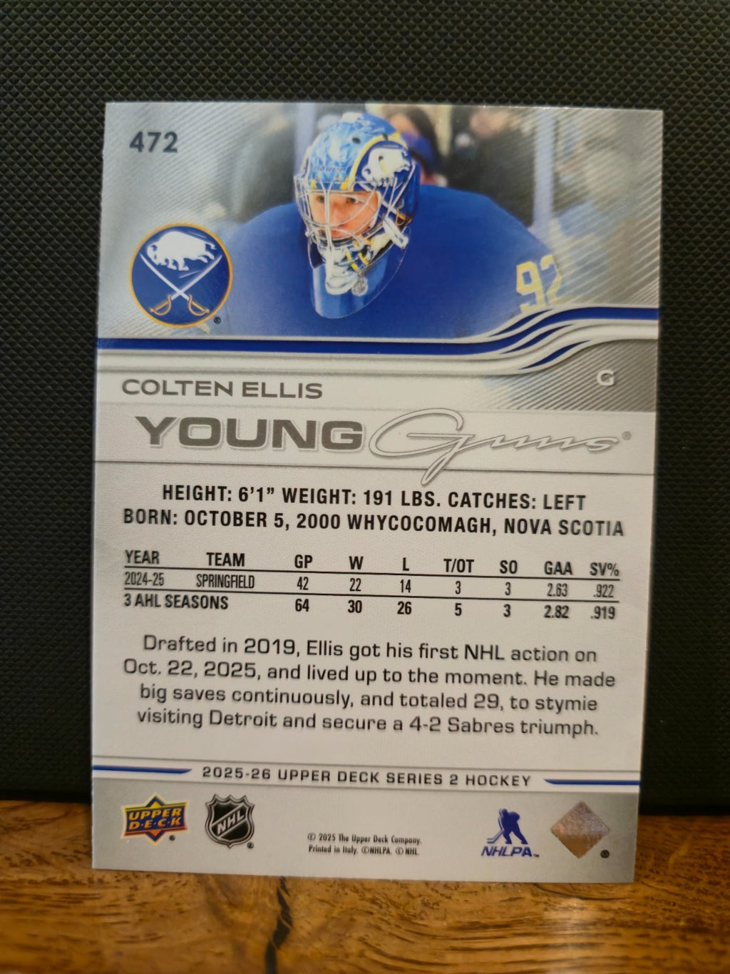 2025-26 Upper Deck Young Guns Rookie Cards (RC) You Pick - Combo Ship