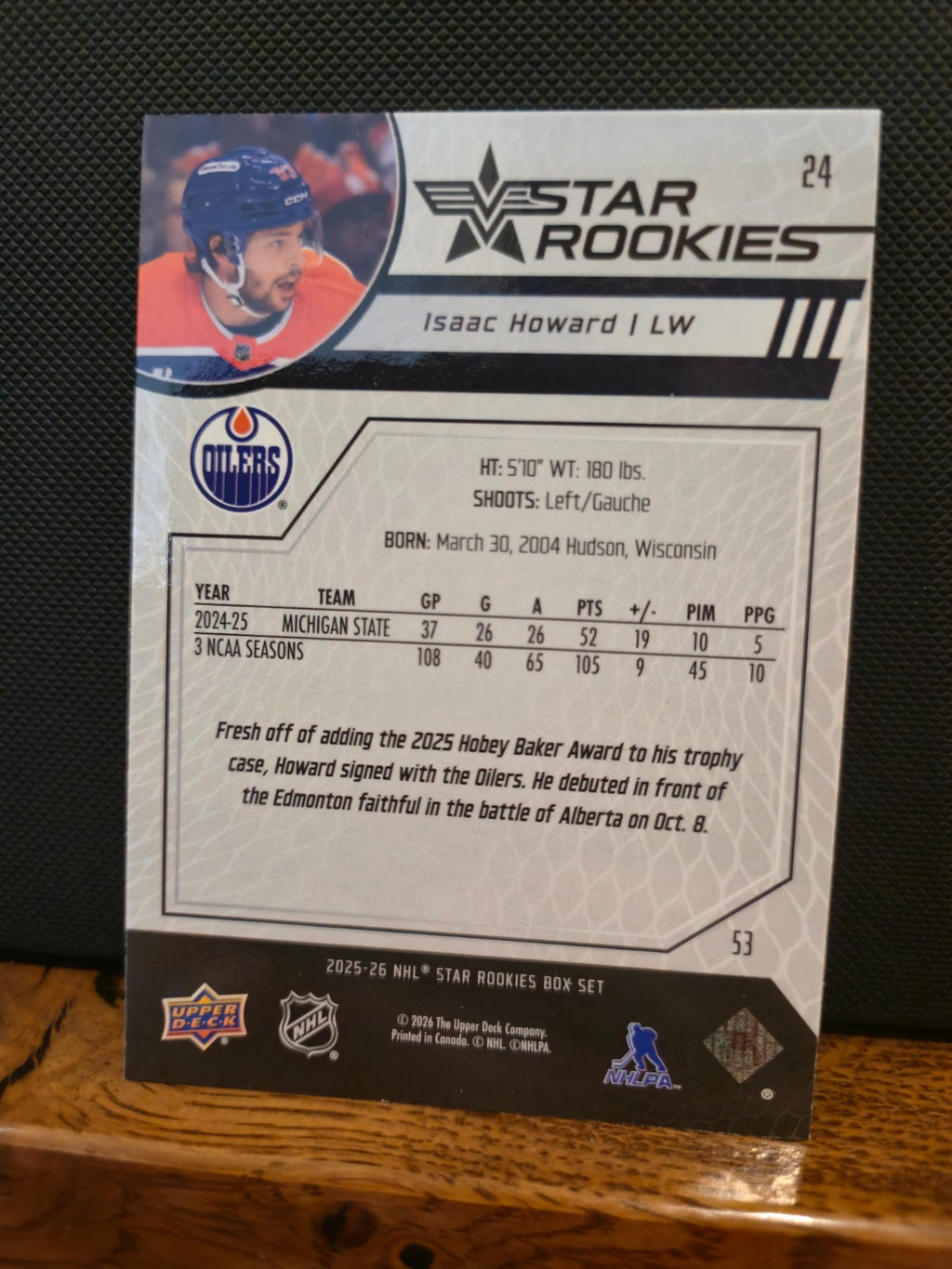 2025-26 Upper Deck Star Rookies YOU PICK Rookie Cards – Schaefer, Demidov + More