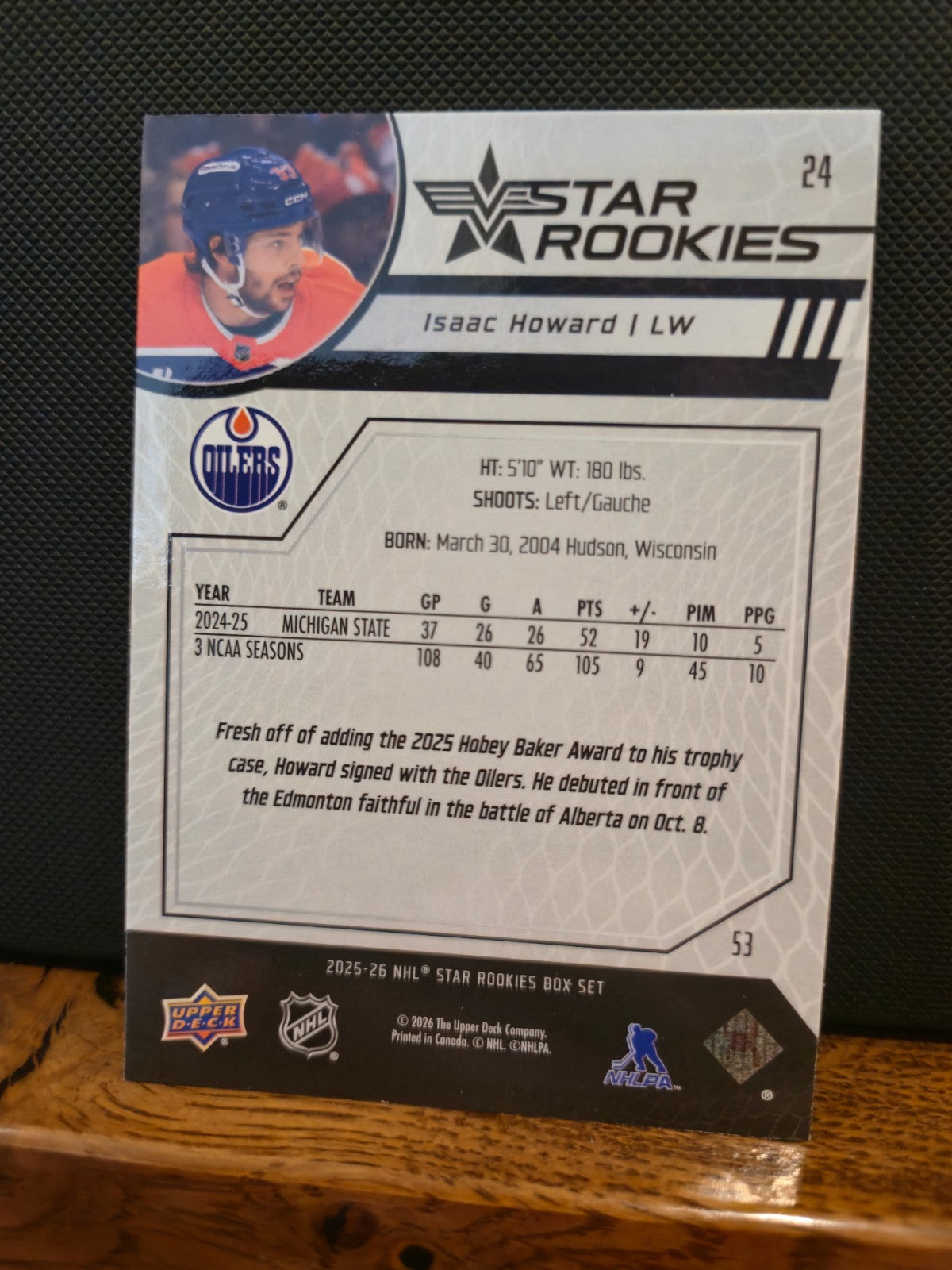 2025-26 Upper Deck Star Rookies YOU PICK Rookie Cards – Schaefer, Demidov + More