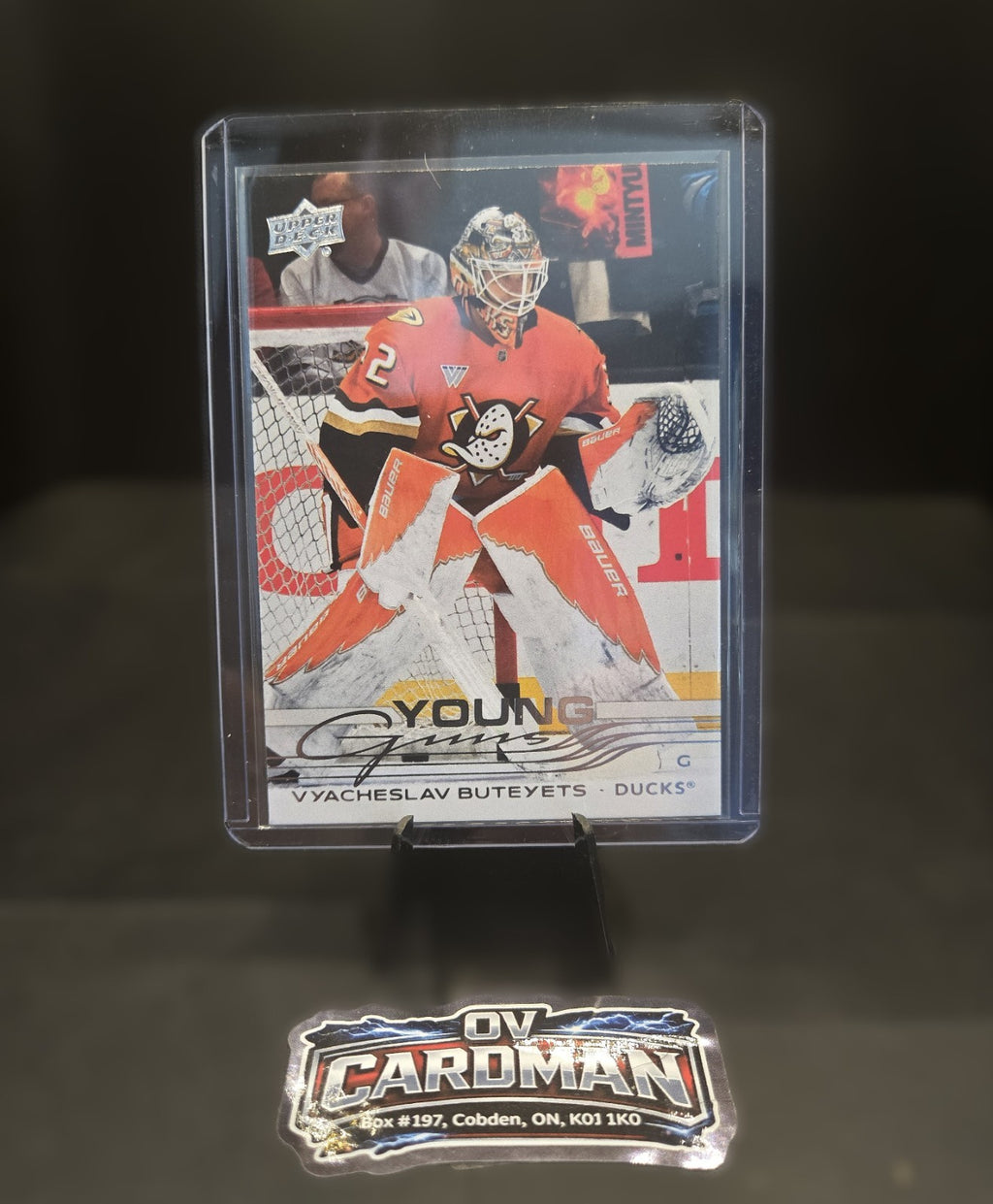 2025-26 Upper Deck Extended Series Young Guns #738 – Vyacheslav Buteyets –Ducks*