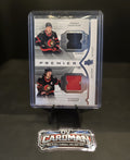2020-21 Upper Deck Premier Dual Jersey Brady Tkachuk/Thomas Chabot /99 Senators