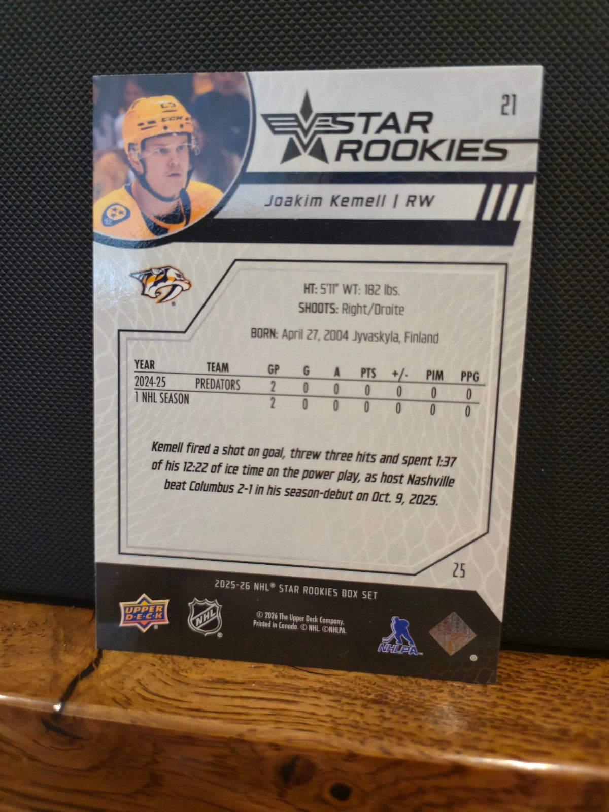 2025-26 Upper Deck Star Rookies YOU PICK Rookie Cards – Schaefer, Demidov + More