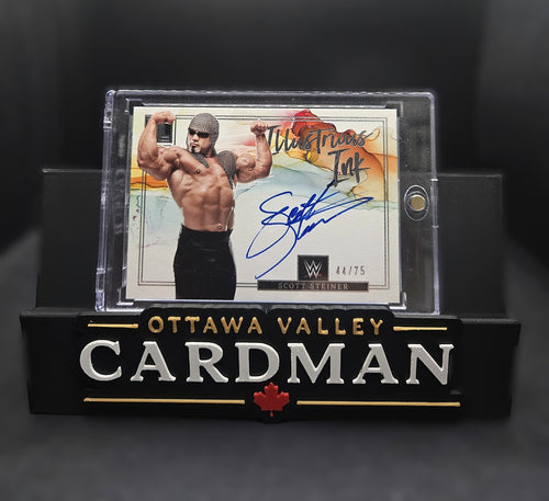 2023 Panini Impeccable WWE Scott Steiner Illustrious Ink Auto /75