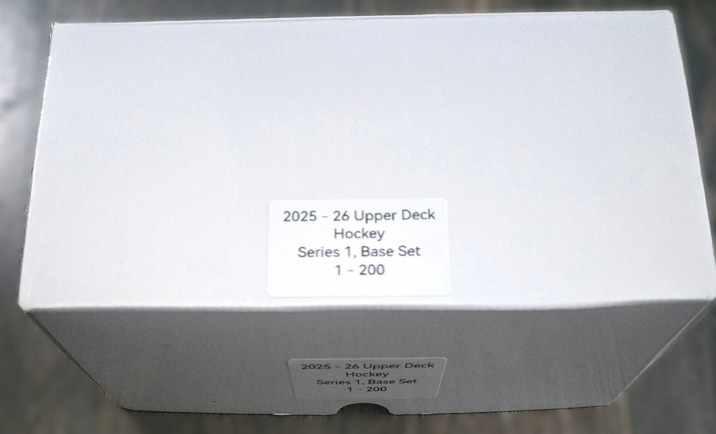 2025-26 Upper Deck Series 1 BASE Set #1-200 Complete 200 Card Lot NHL Hockey