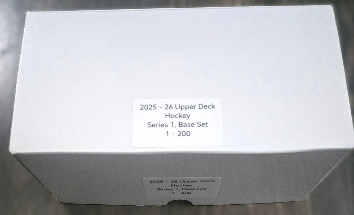 2025-26 Upper Deck Series 1 BASE Set #1-200 Complete 200 Card Lot NHL Hockey