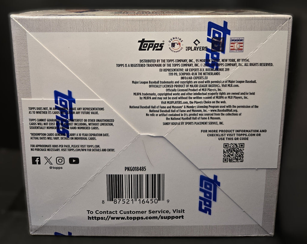 2026 Topps Series 2 Baseball Jumbo Hobby Box - Factory Sealed, In Stock