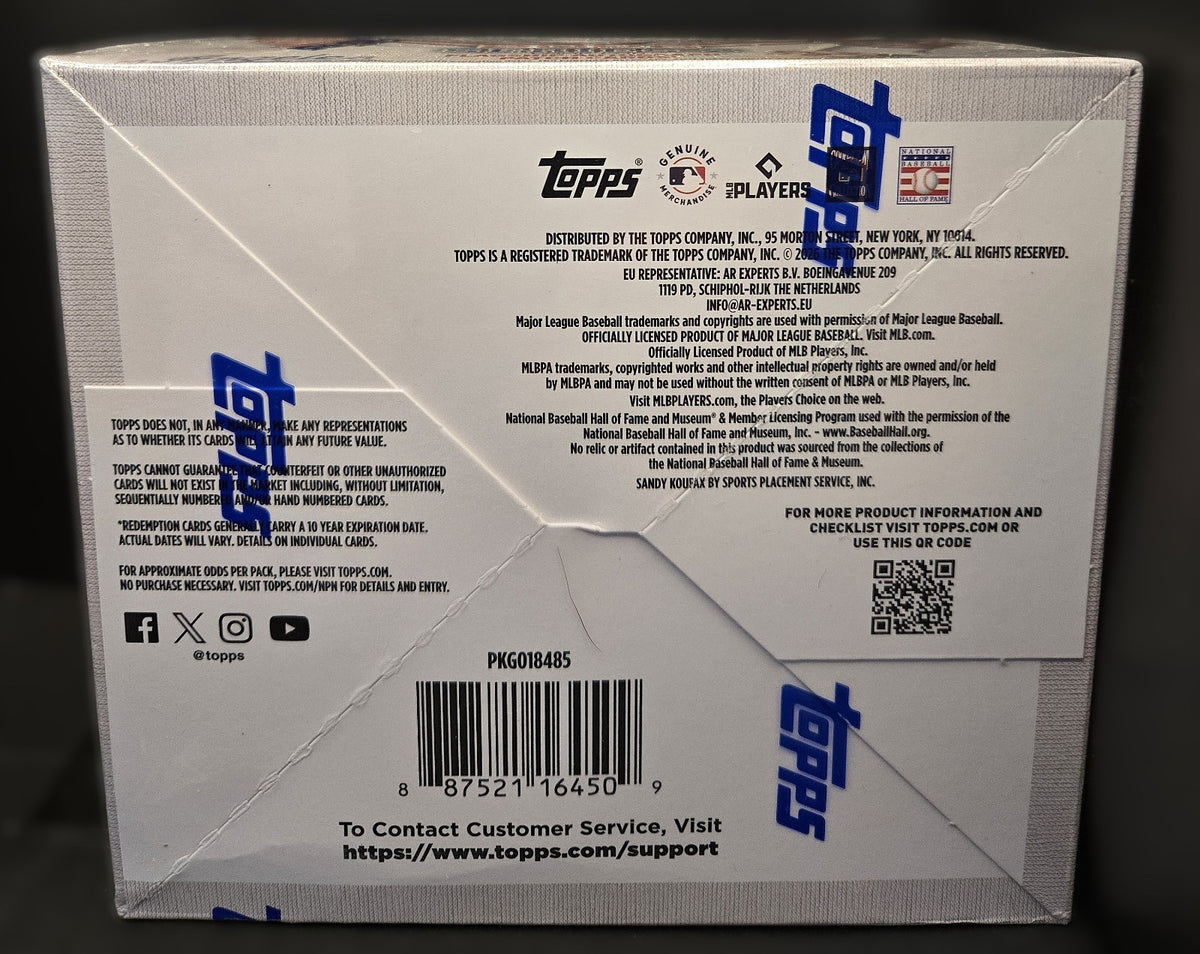2026 Topps Series 2 Baseball Jumbo Hobby Box - Factory Sealed, In Stock