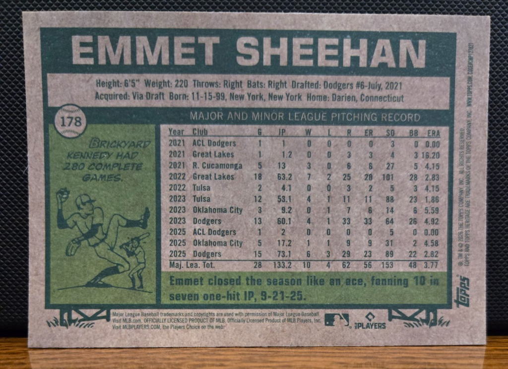 Topps Heritage Baseball 2026 - Silver Sparkle Parallel - You Pick