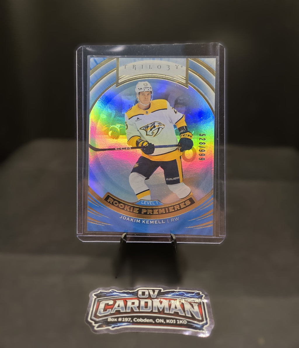 2025-26 Upper Deck Joakim Kemell Rookie Lot - Nashville Predators