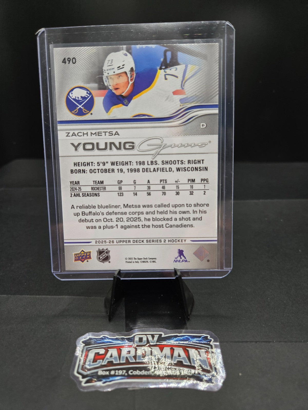 2025-26 Upper Deck Young Guns Rookie Cards (RC) You Pick - Combo Ship