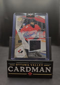 2026 Upper Deck Team Canada Juniors Carson Carels Auto Patch /150 #4 Flames