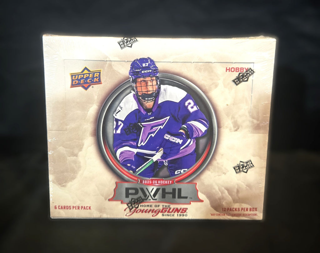 2025-26 Upper Deck PWHL Hockey Sealed Hobby Box 12 Packs Young Guns