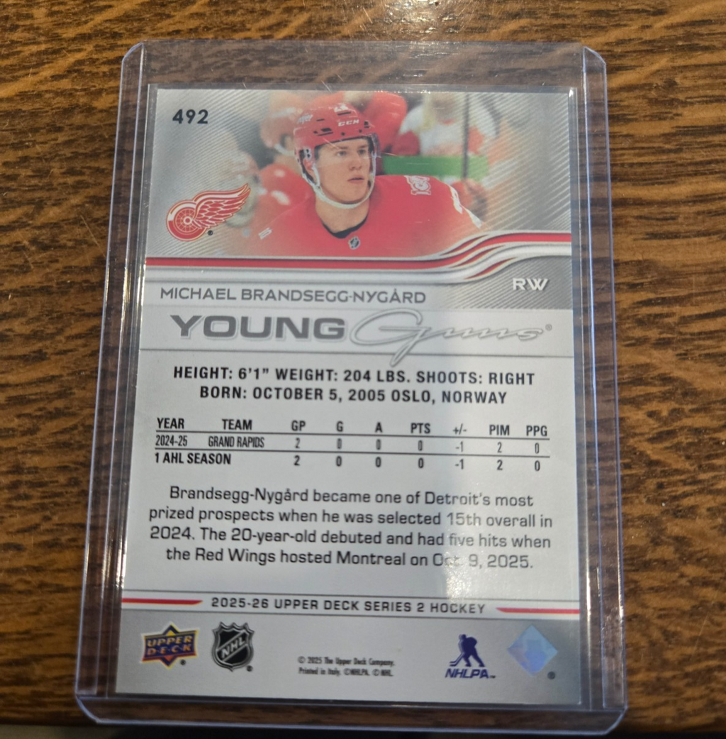 2025-26 Upper Deck Young Guns Rookie Cards (RC) You Pick - Combo Ship