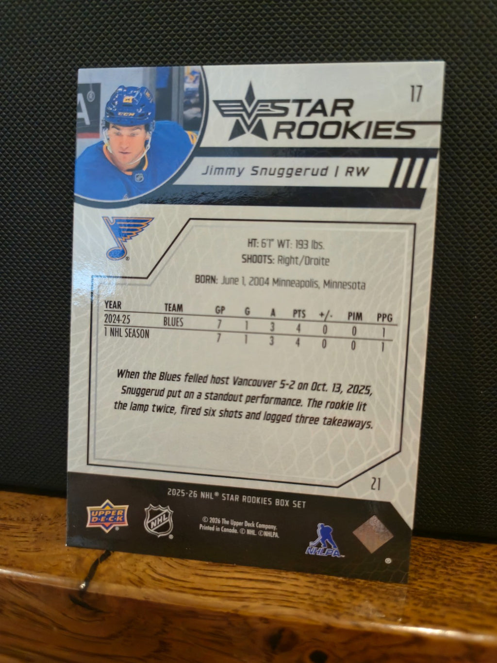 2025-26 Upper Deck Star Rookies YOU PICK Rookie Cards – Schaefer, Demidov + More