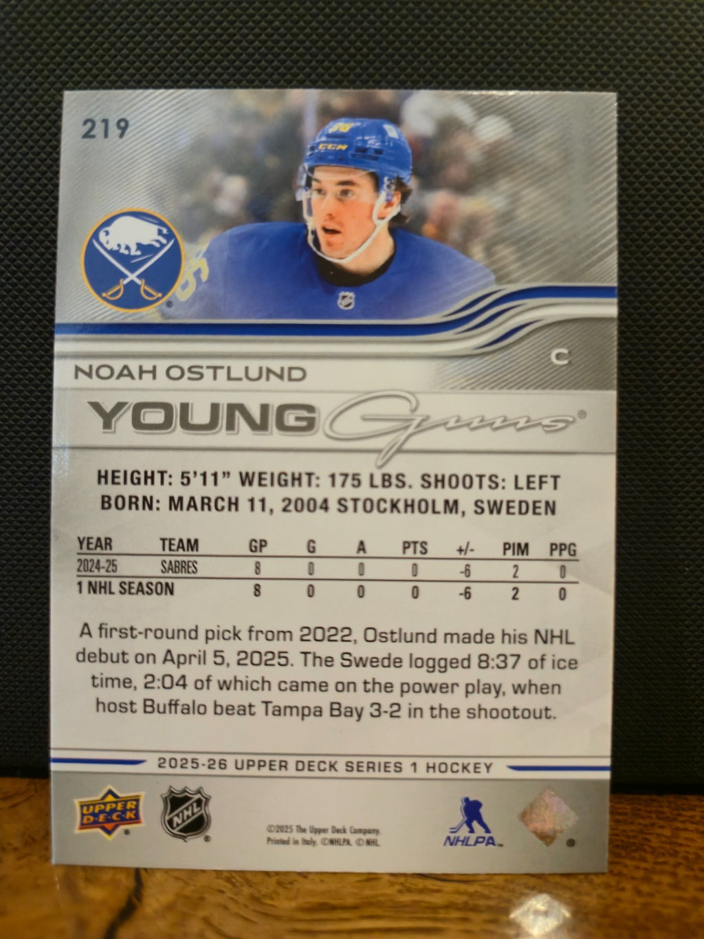2025-26 Upper Deck Young Guns Rookie Cards (RC) You Pick - Combo Ship