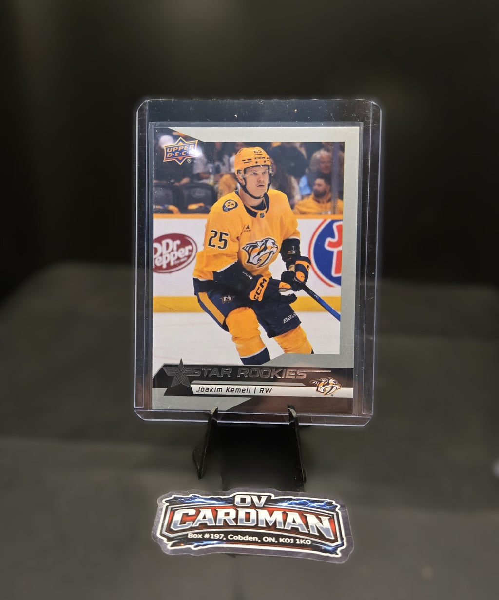 2025-26 Upper Deck Joakim Kemell Rookie Lot - Nashville Predators