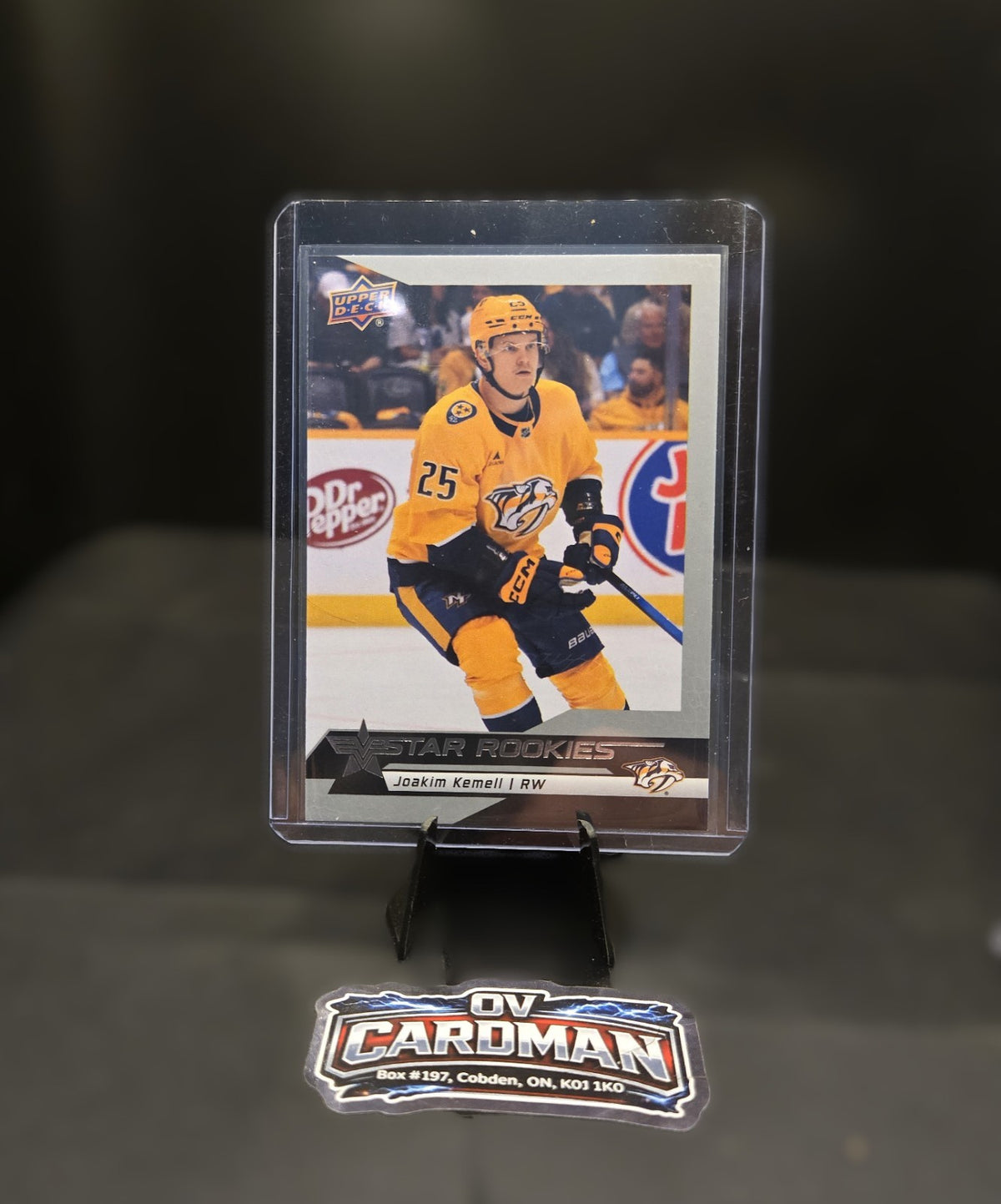 2025-26 Upper Deck Joakim Kemell Rookie Lot - Nashville Predators