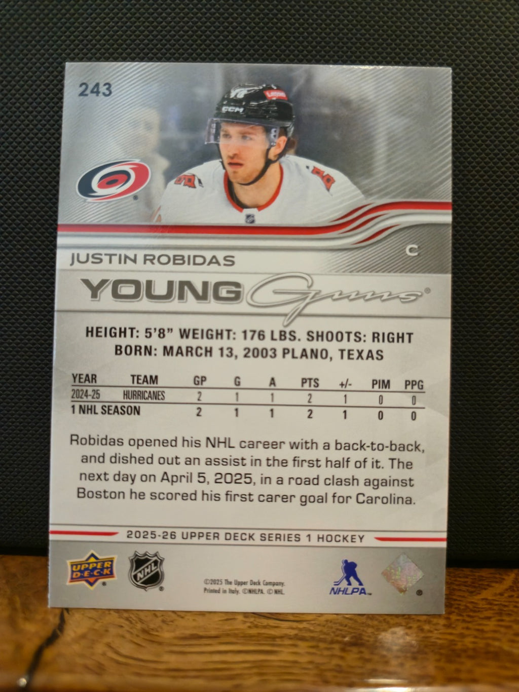 2025-26 Upper Deck Young Guns Rookie Cards (RC) You Pick - Combo Ship