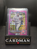 2025 Bowman Chrome Brett Bateman Pink Geometric 058/299 1st Bowman RC BlueJays